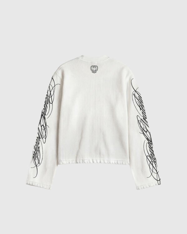 LONG SLEEVES – SCRIPT BASICS WHITE
