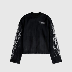 LONG SLEEVES – SCRIPT BASICS BLACK