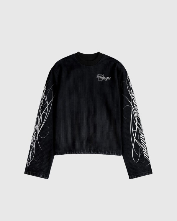 LONG SLEEVES – SCRIPT BASICS BLACK